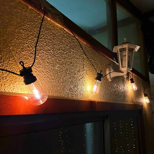 Guirnalda Solar 10 metros, 10 ampolletas