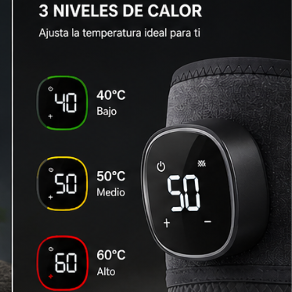 Masajeador De Rodilla +Calefacción