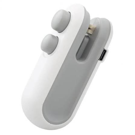 SELLADORA DE BOLSAS RECARGABLE PORTATIL